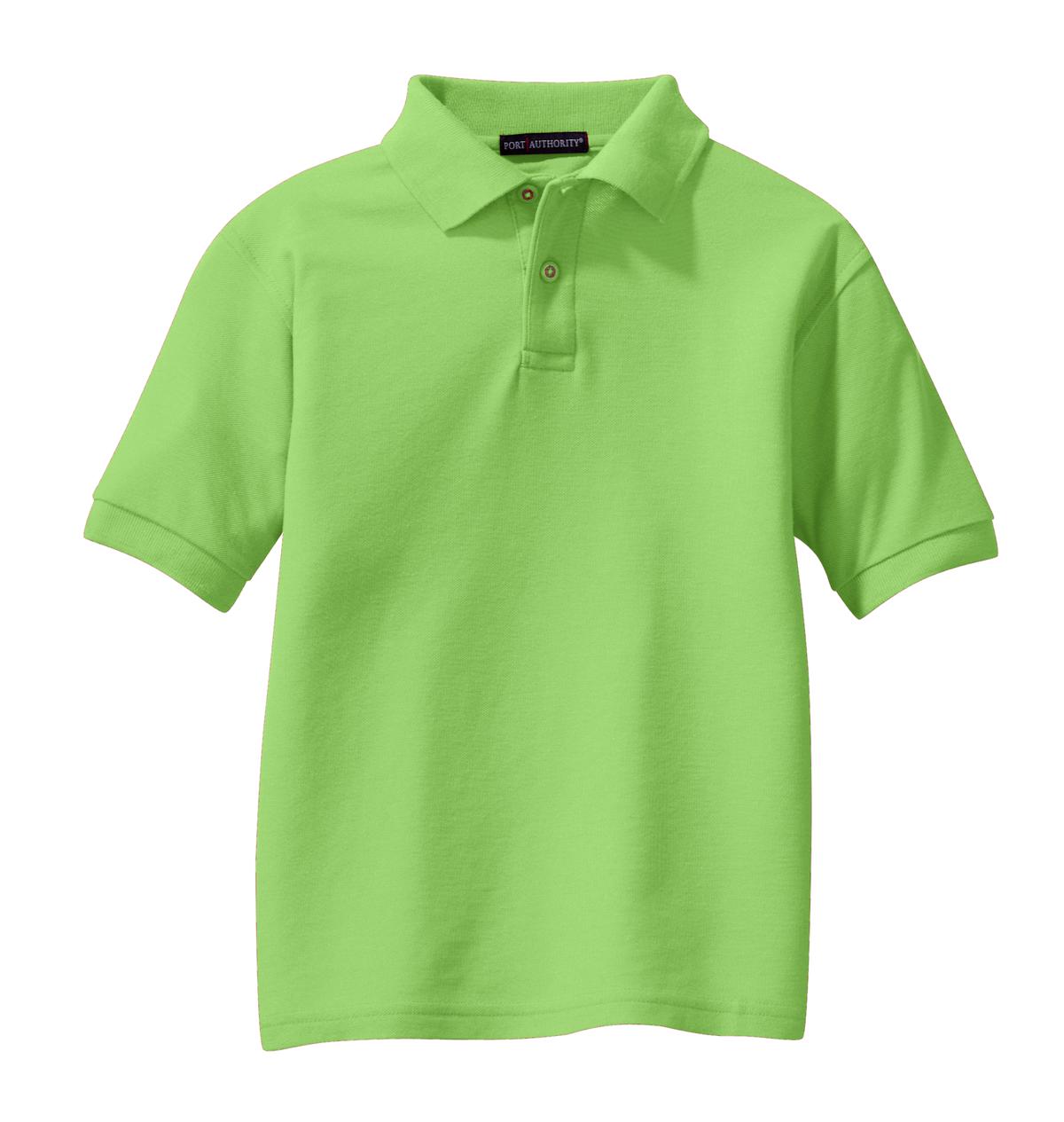 Port Authority® Youth Silk Touch Polo 28