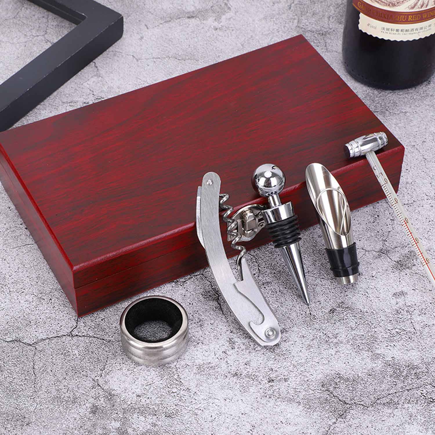Stainless steel corkscrew for red wine 5