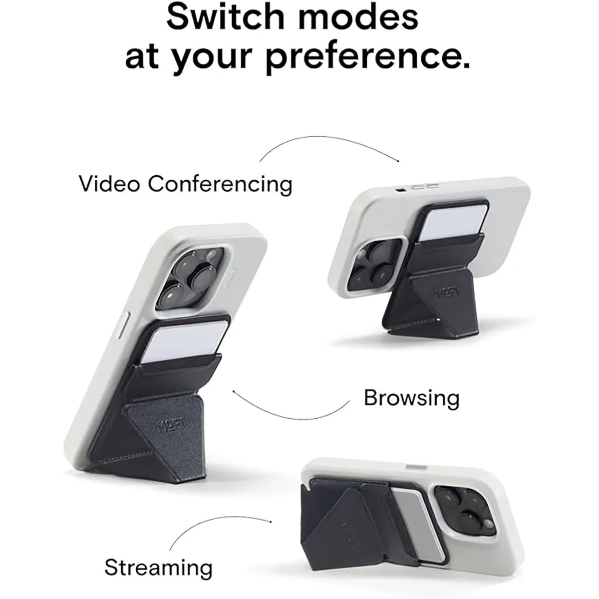 Trendy Portable Leather Magnetic Phone Holder 3