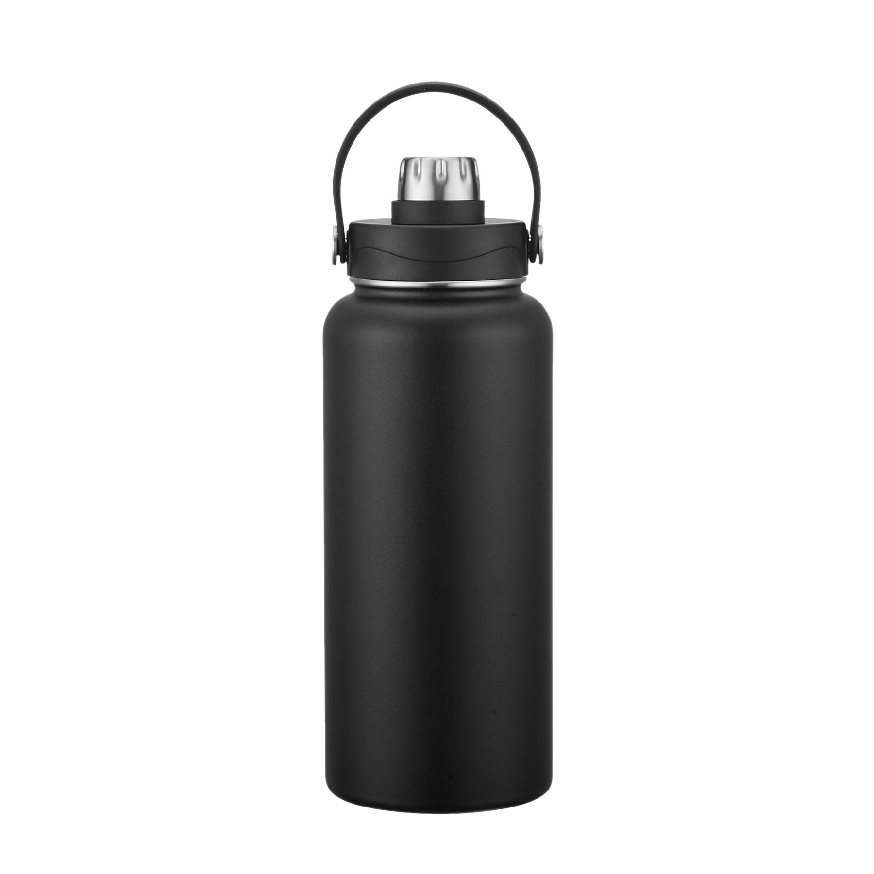 34 oz. Vacuum Handle Water Bottle w/Leak-proof Lid, custom water bottle with logo imprint 4