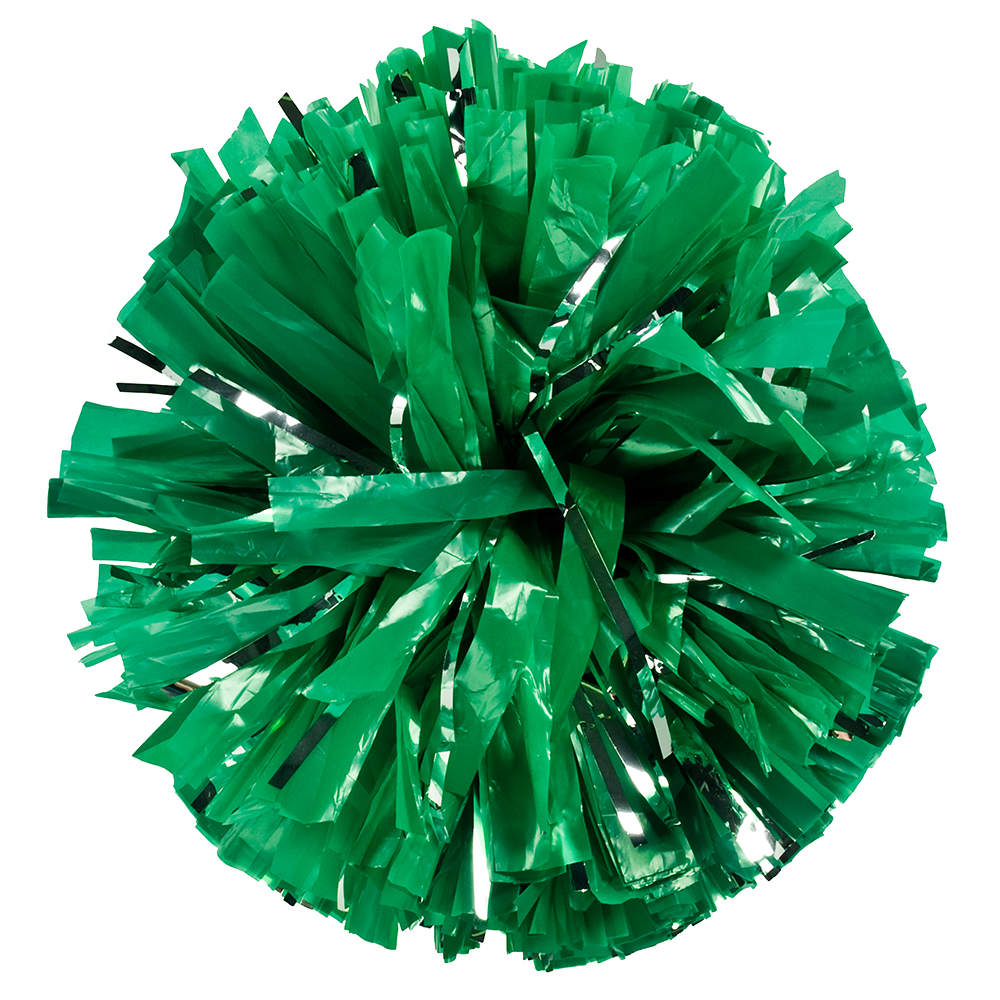 Custom Plastic Show Pom with Glitter 17