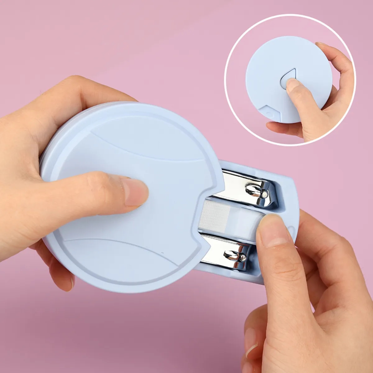 Portable Nail Clippers Stainless Steel Toenail Clippers Set 1