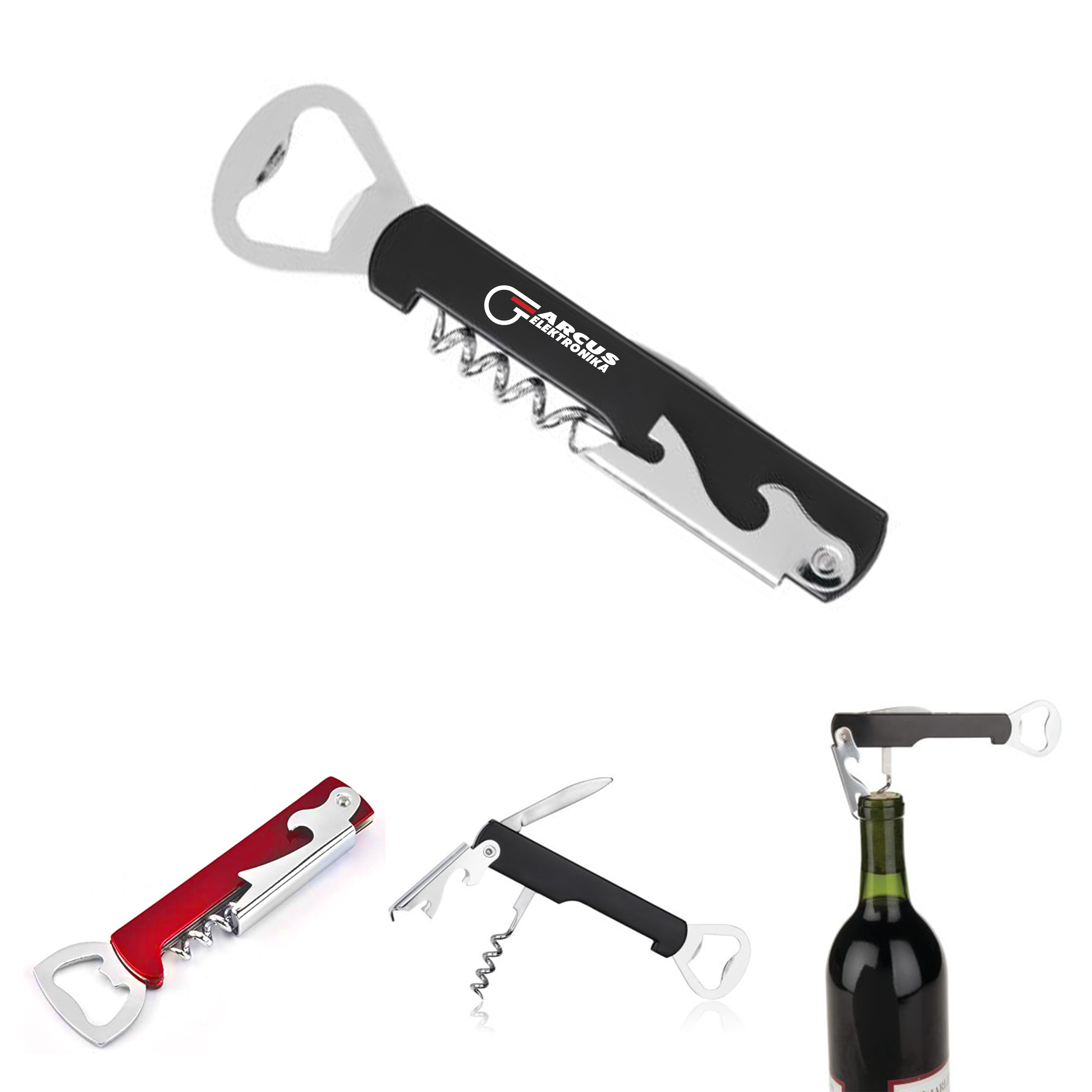 Party-Buddy Bottle Opener Corkscrew 14
