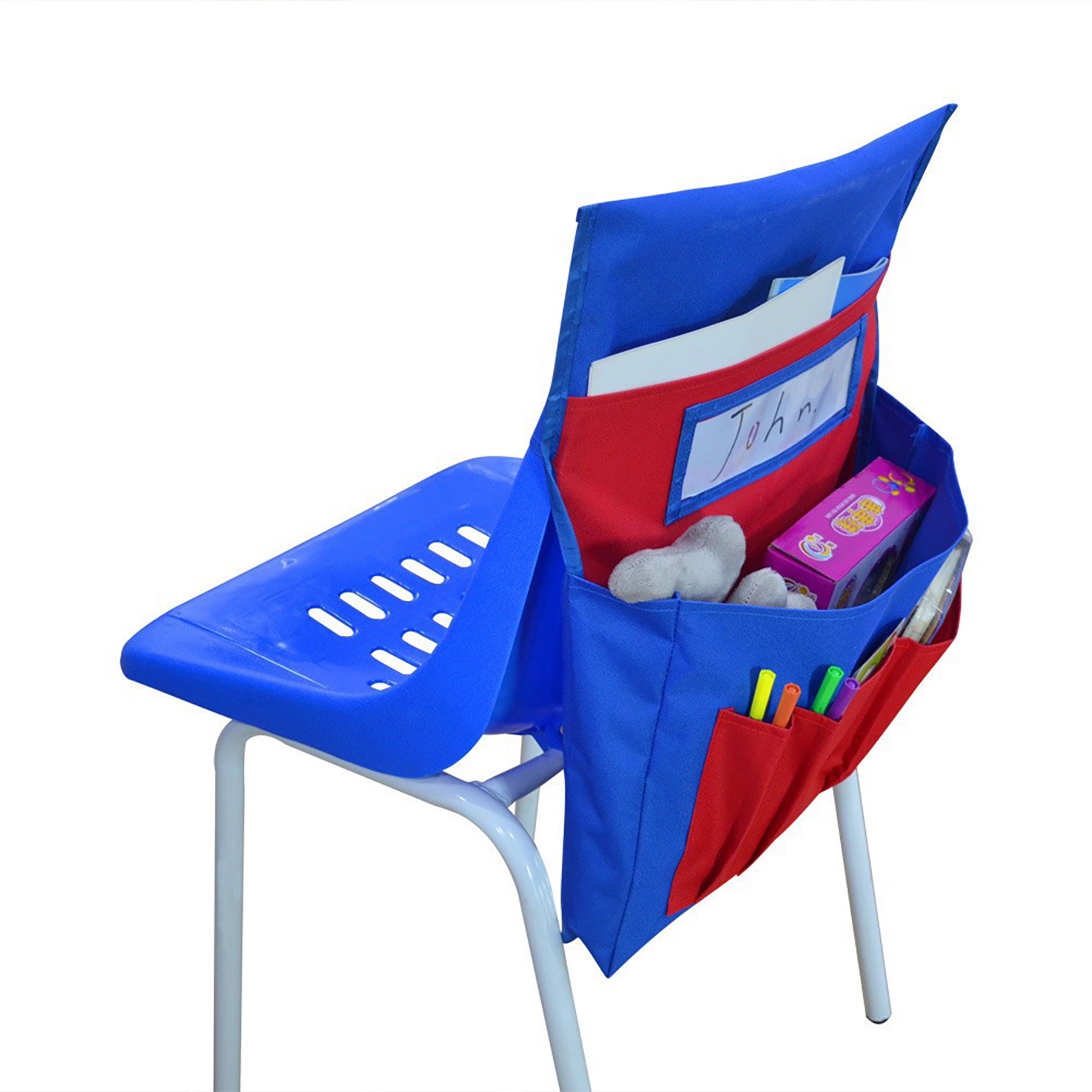 Back Pocket Chair For School Seat With Label Slot 4