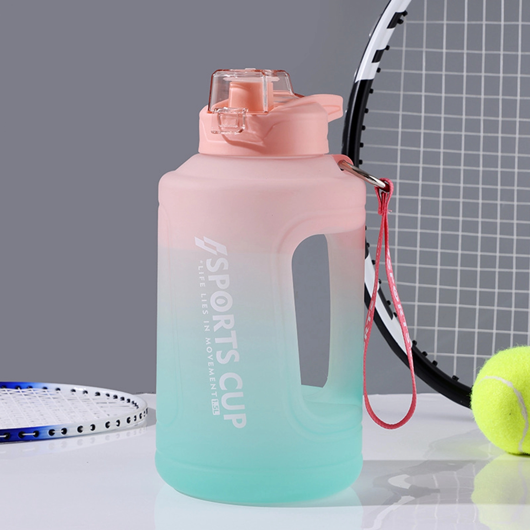 Large Capacity Sport Plastic Water Bottle 4