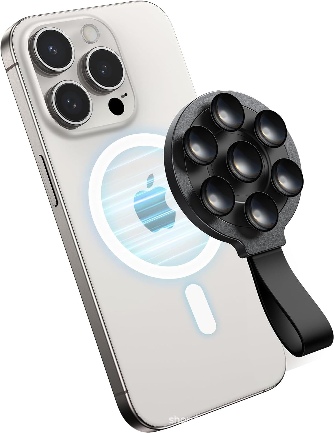Magnetic Suction Cup Phone Mount 4