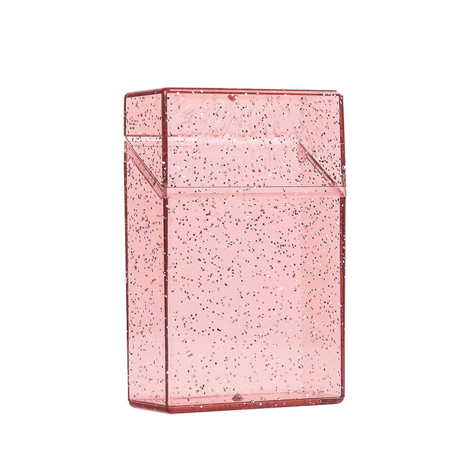 Portable Plastic Transparent Thin Cigarette Storage Case 4