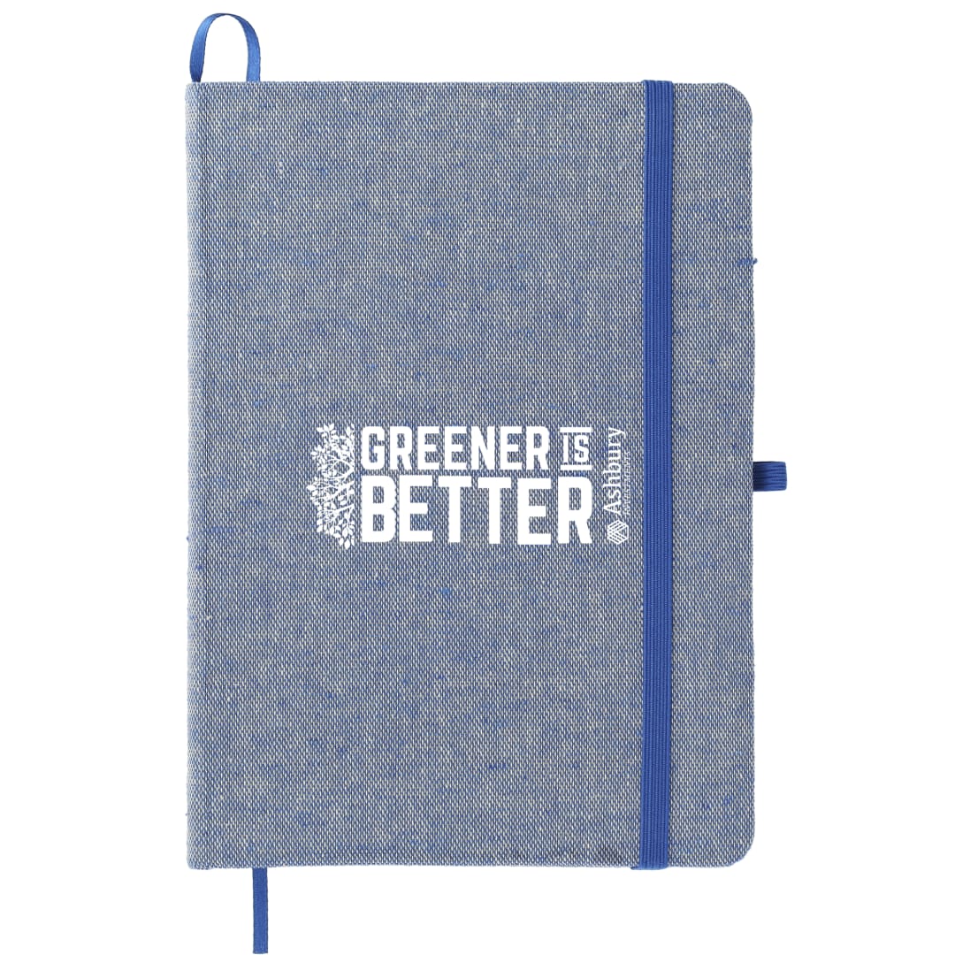 FSC® Mix 5" x 7" Recycled Cotton Bound Notebook 56