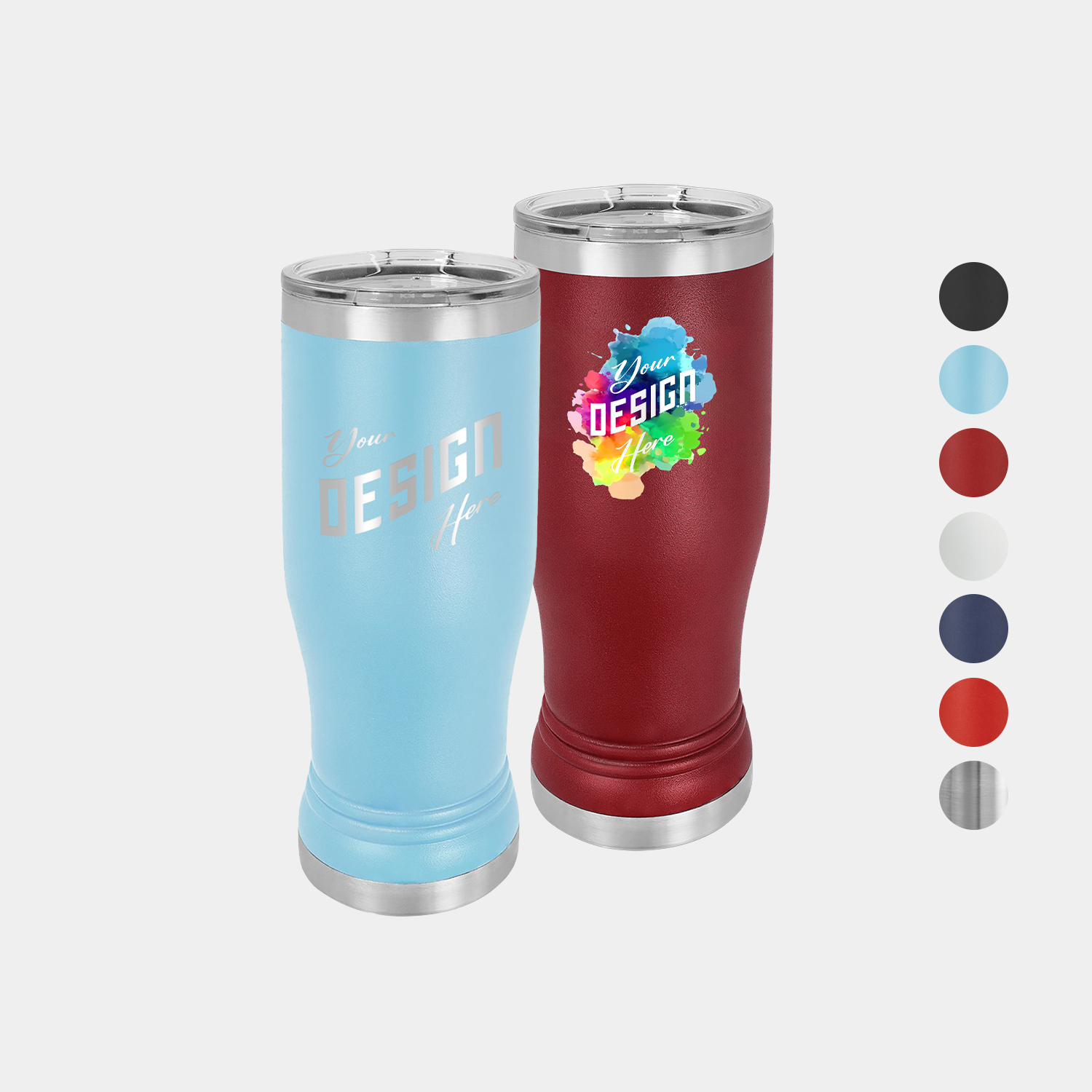 14 oz Polar Camel® Stainless Steel Insulated Pilsner Tumbler 2