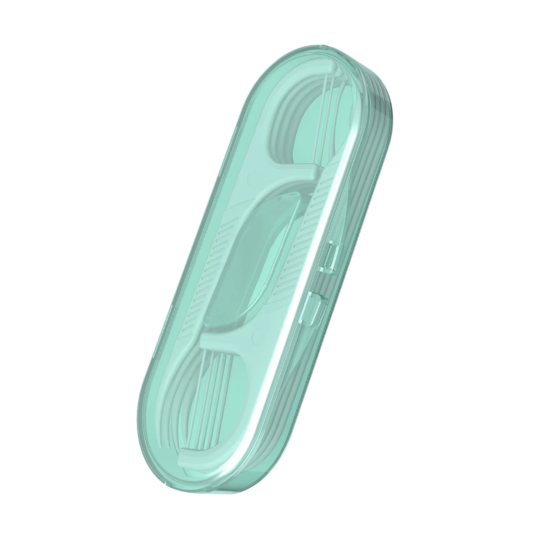 Disposible Mini 10 Pack Dental Floss Case 2