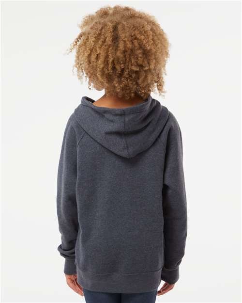 Youth Lightweight Special Blend Raglan Hooded Sweatshirt - PRM15YSB 67