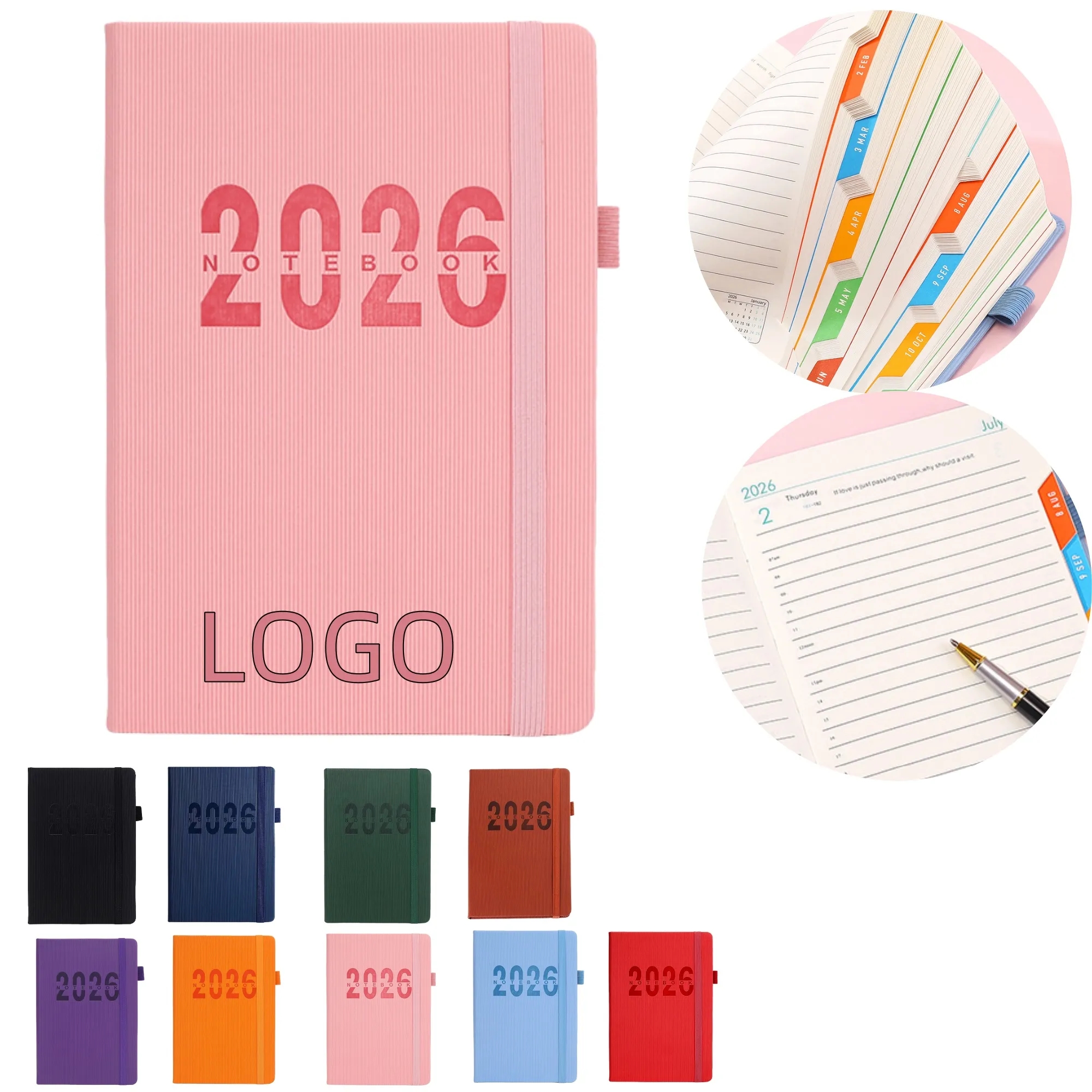 2026 Schedule Book Daily Planner Notebook Notepad 2