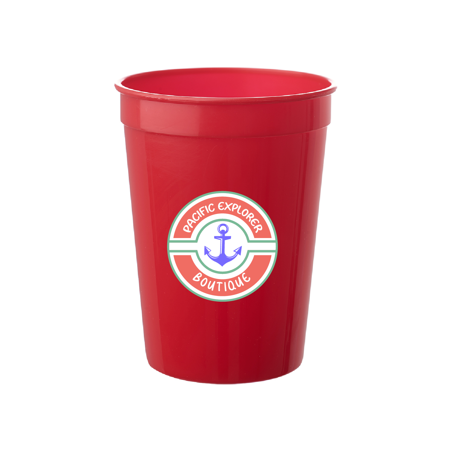12 oz. Fanatic Plastic Stadium Cup (Full Color Imprint) 20