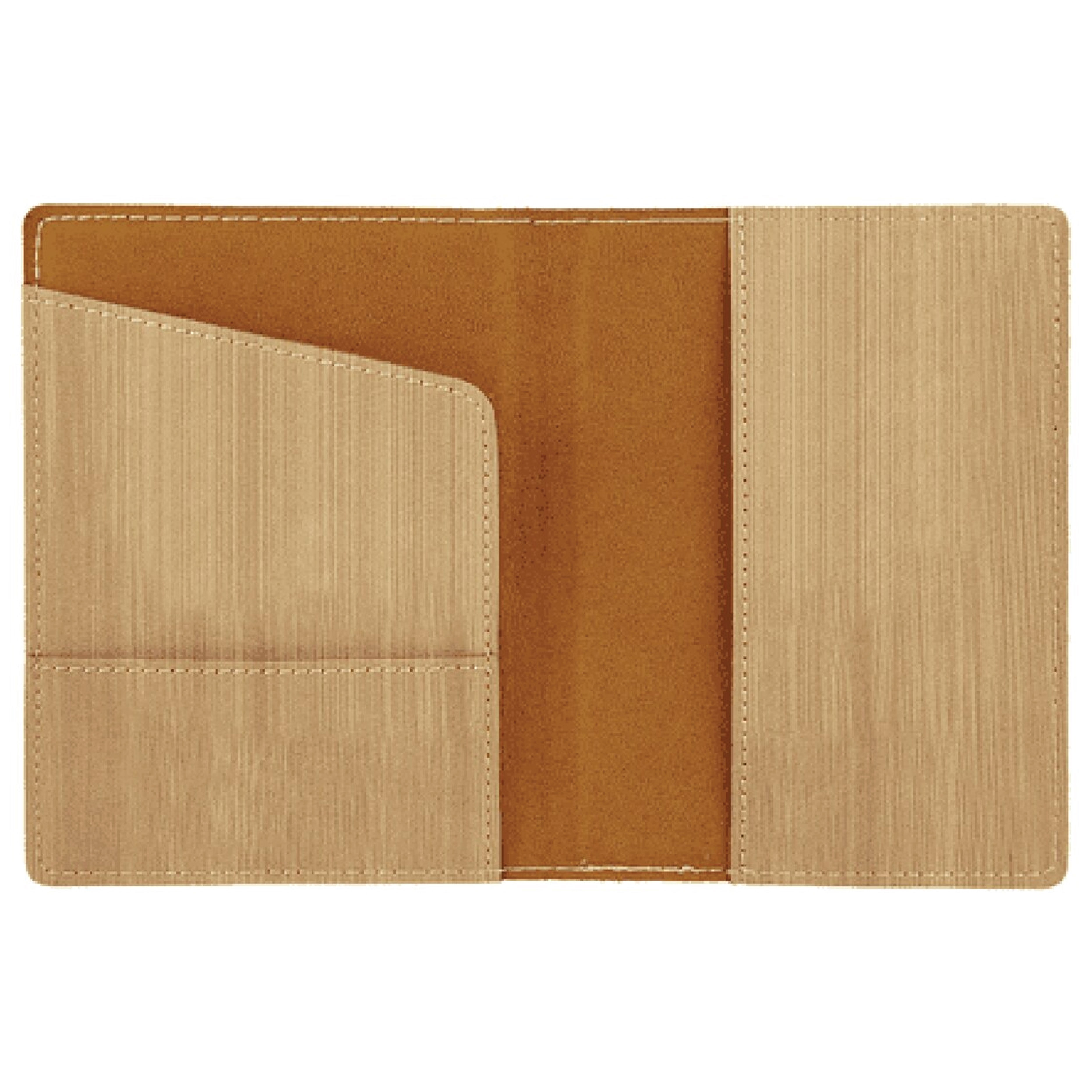 Bamboo Leatherette Passport Holder 3