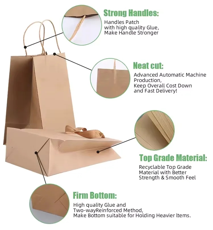 Customizable Kraft Paper Bag 1