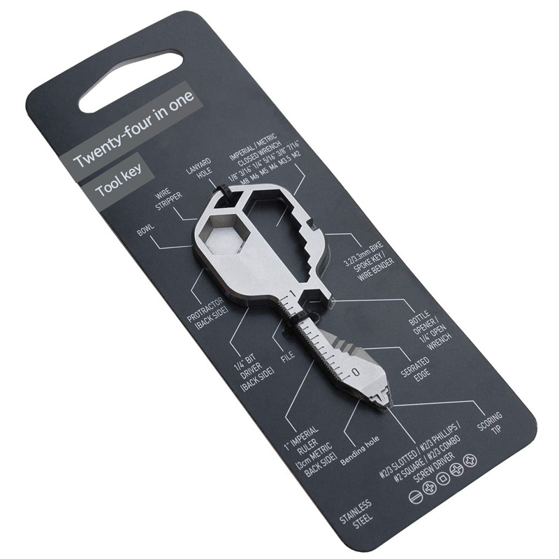 Stainless Steel Keychain Utility Gadget 2