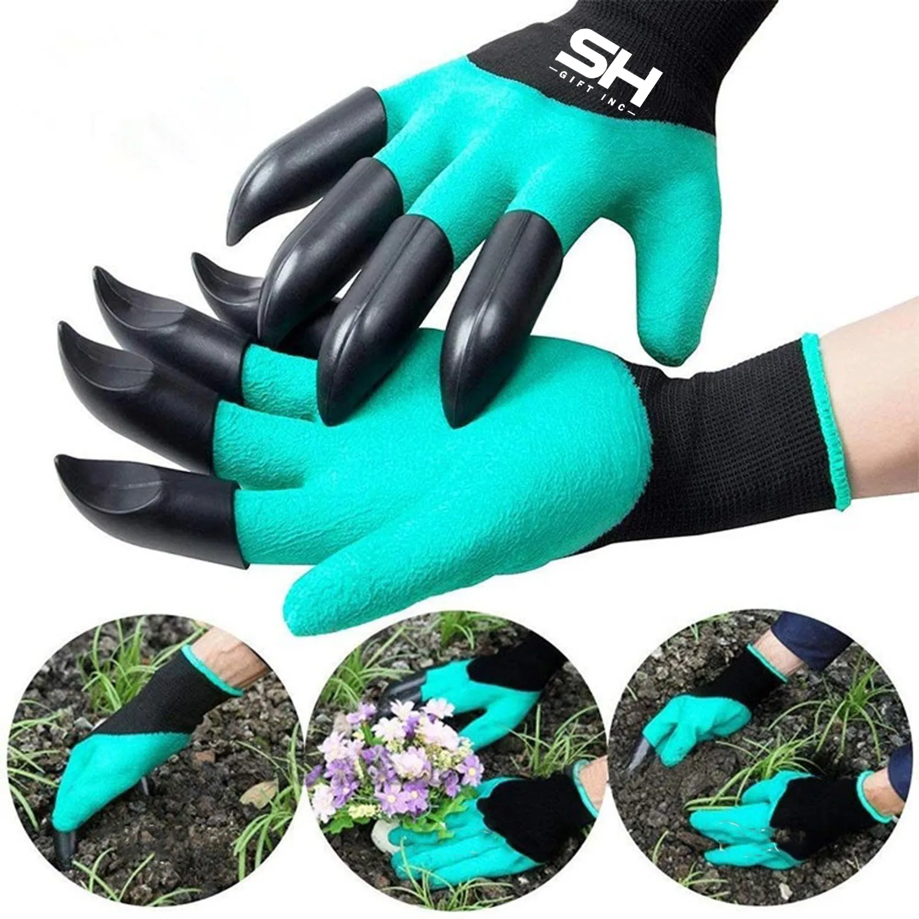 Garden Gloves With Claw 6