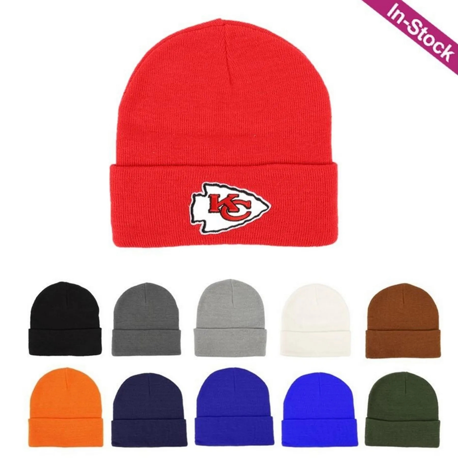 Embroidery Cuffed Beanie (10k stitches included) 8