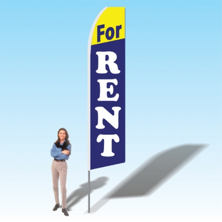 15FT For Rent Advertising Banner Flag 2