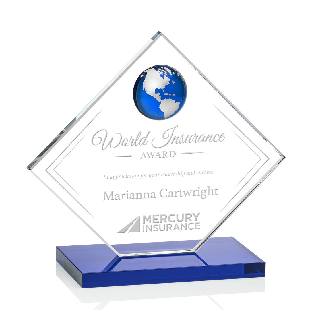 Ferrand Globe Award - Blue/Silver