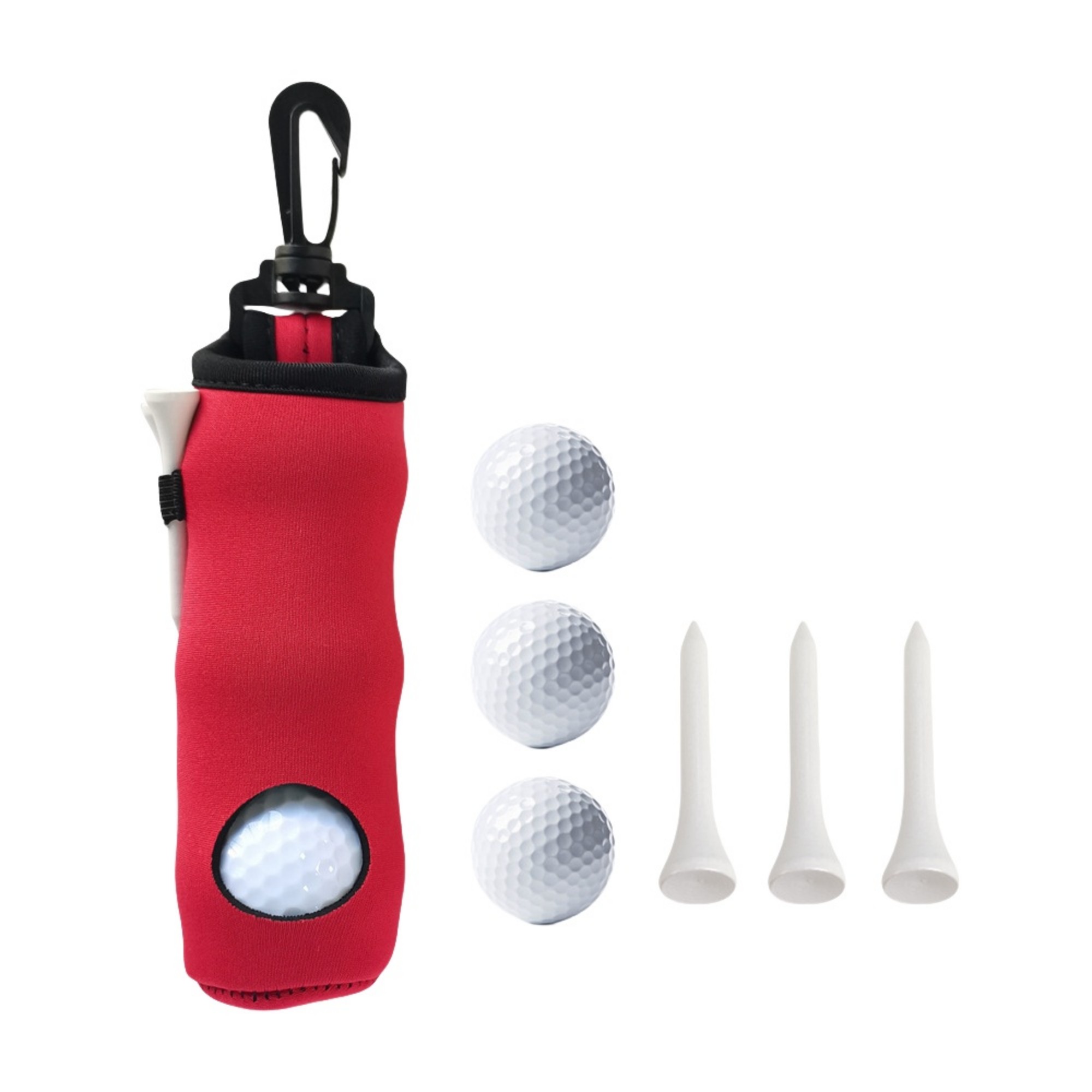 Golf Tee Organizer Bag Including Accessories 7