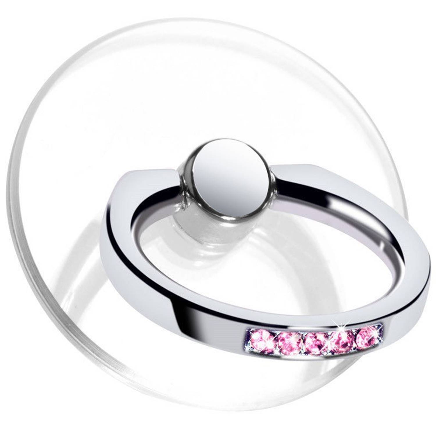 Transparent Ring Phone Holder Stand 2