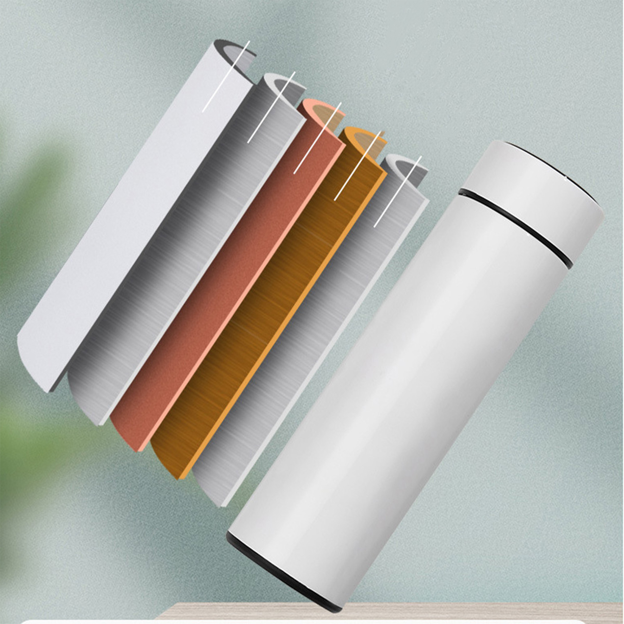 Customizable 17oz Double-Wall Stainless Steel Bottle 1