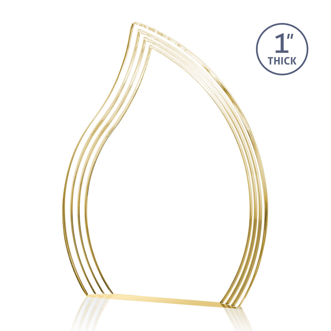 Tidworth Flame VividPrint™ Award - Gold 5
