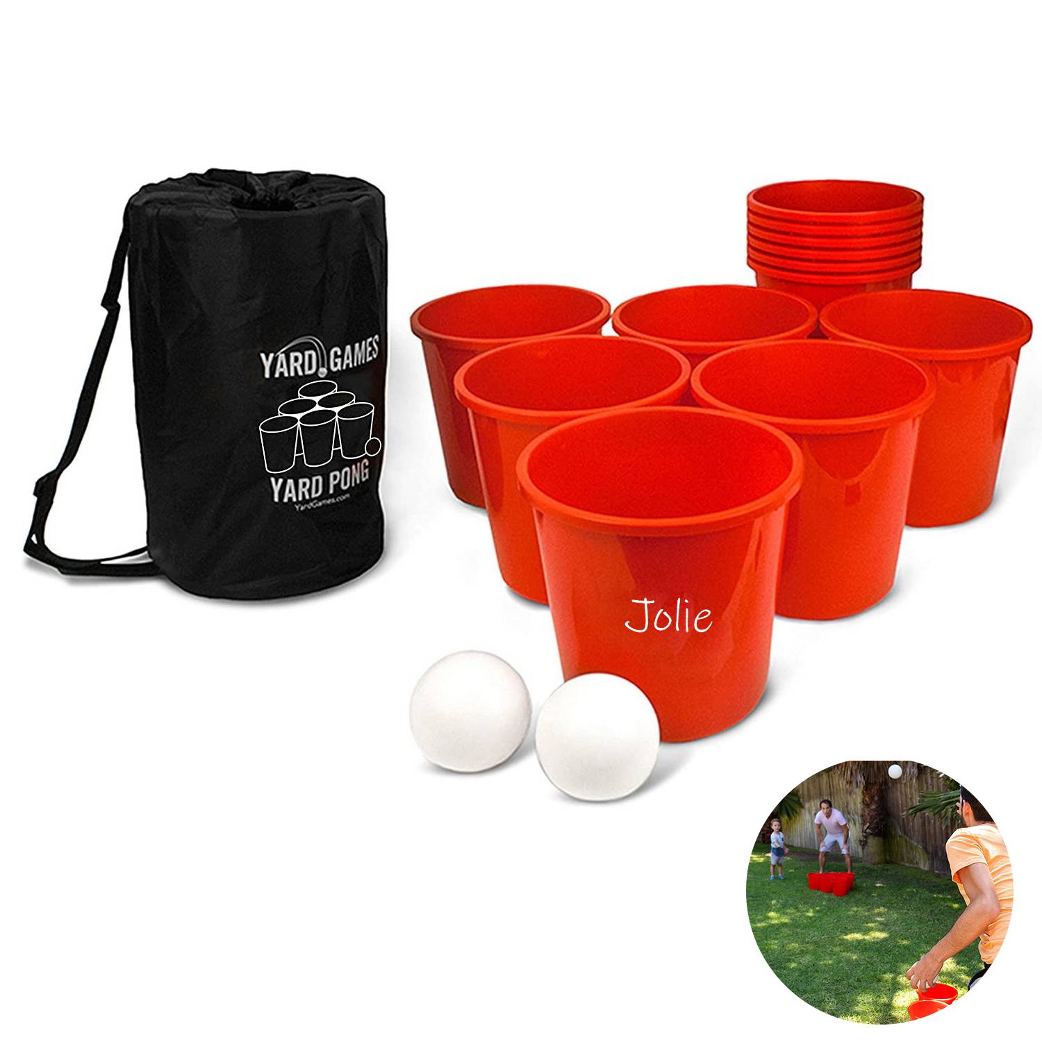 Giant yard pong 1