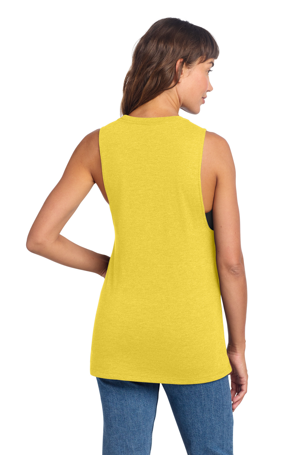 District Women's Perfect Tri Muscle Tank DT153 80