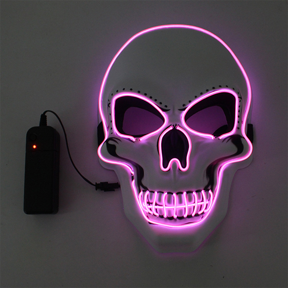 Halloween LED Skeleton Luminous Mask 5