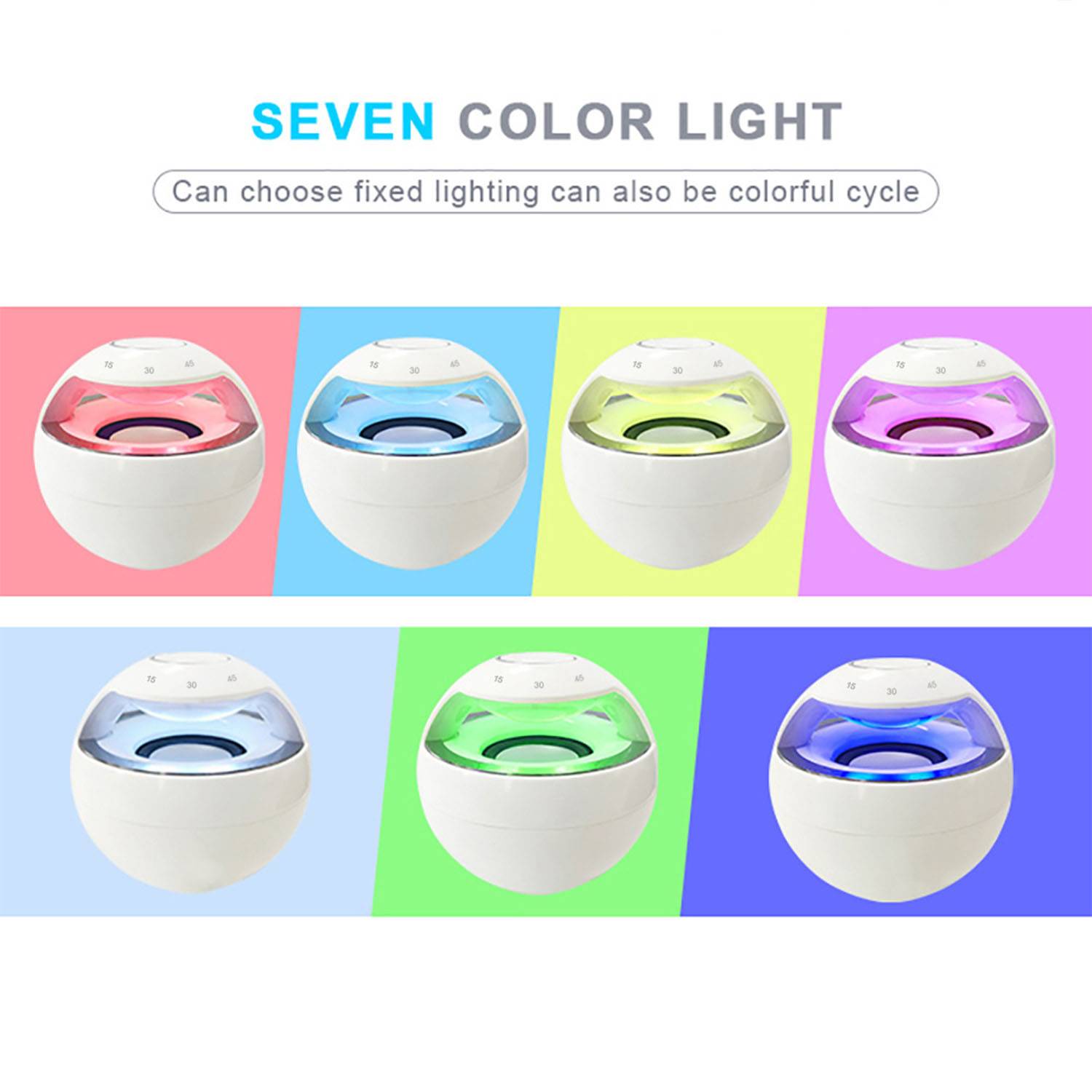Rechargeable Sleep Sound Machine w/ Light 8