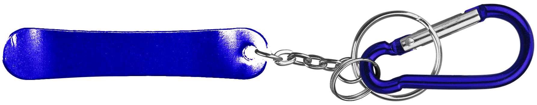 Skateboard Shape Bottle Opener Key Chain & carabineer 1