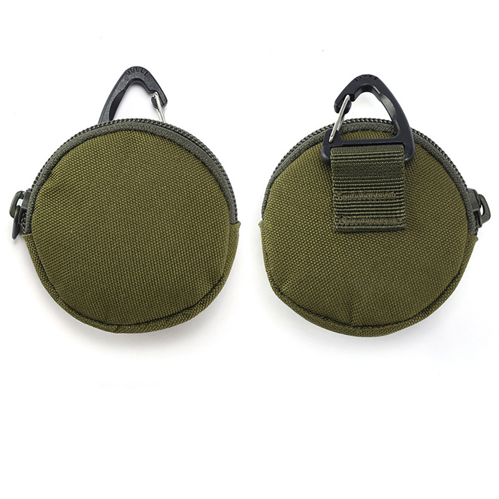 Nylon Tactical Bag Earphone Bag Keychain 7