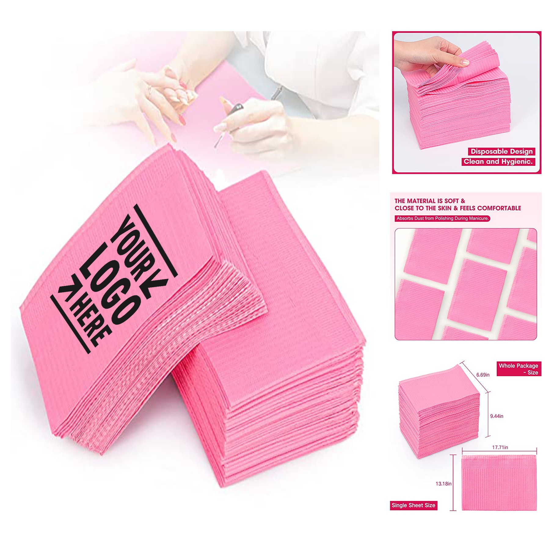 Disposable Nail Art Table Mat 1