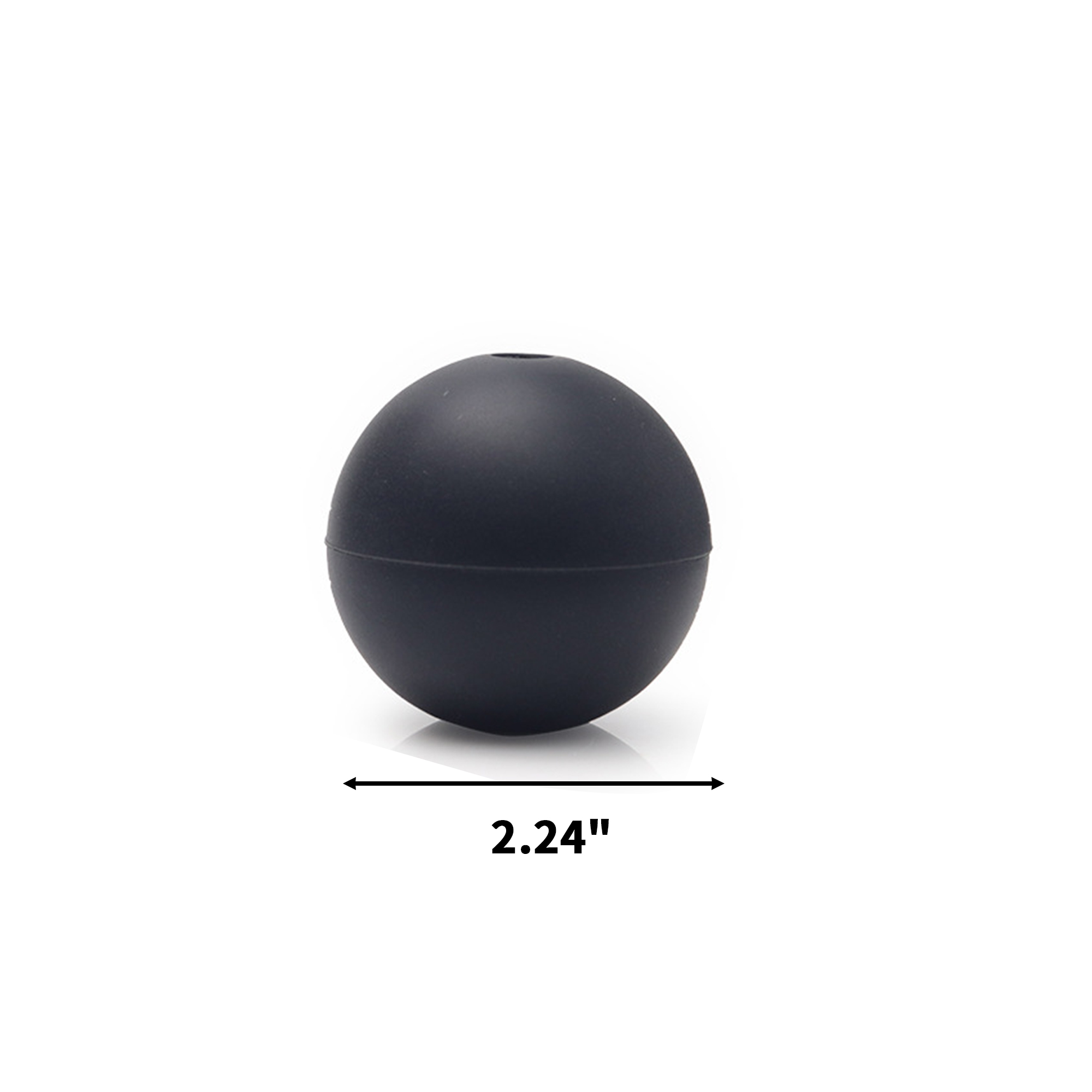 Food Grade Silicone Ice Sphere Mold 2.24" Diameter 4