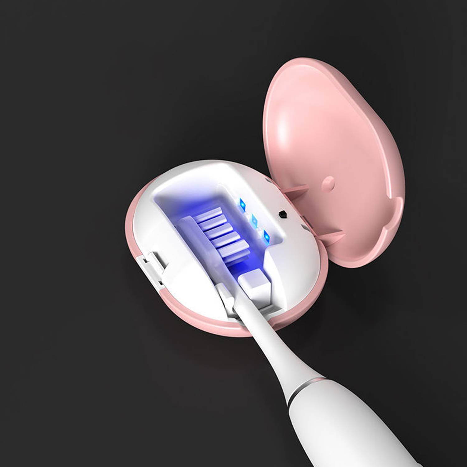 Mini Portable UV Toothbrush Sterilizer & Disinfecting Case 4