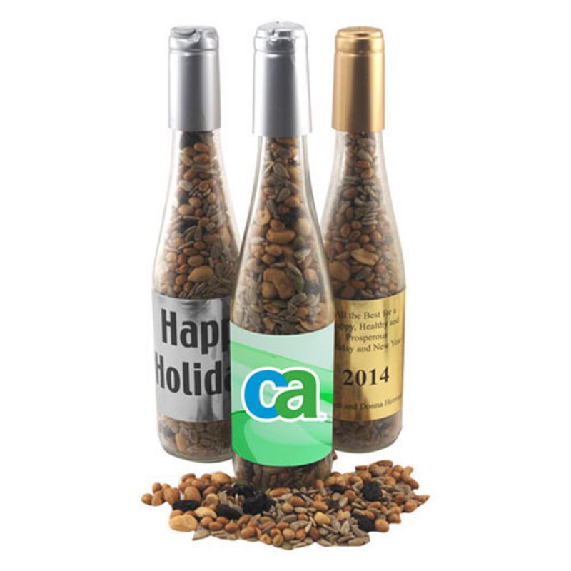 Champagne Bottle with Trail Mix 2