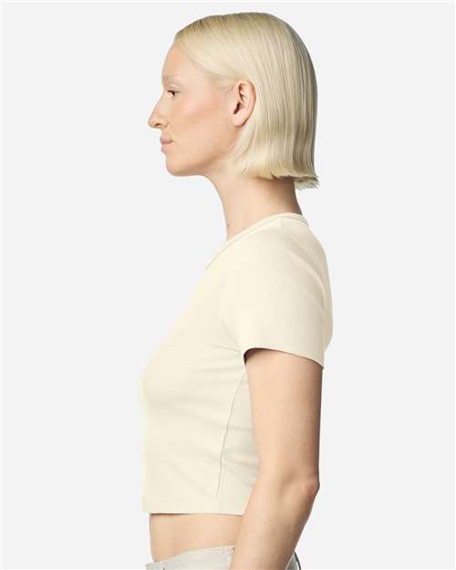 Women's Baby Rib Cropped Tee - BR210 37
