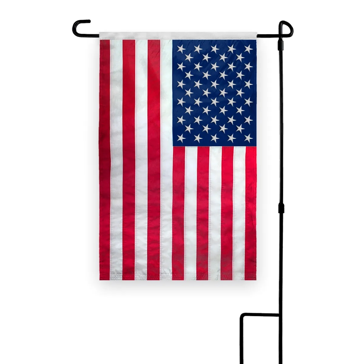USA Embroidered Garden Flags 1