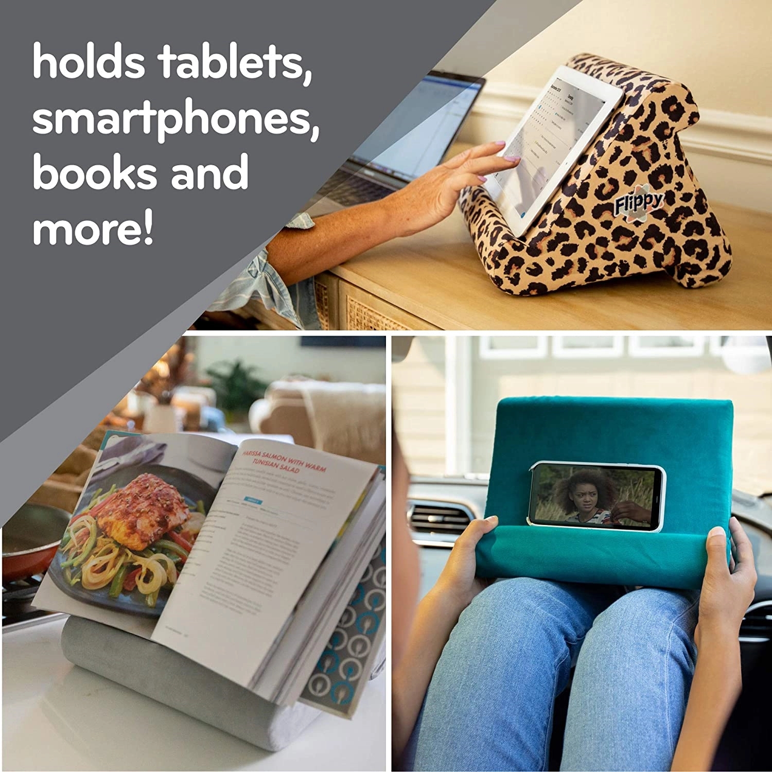 Multi-Angle Soft Pillow Lap Stand for iPads, Tablets 6
