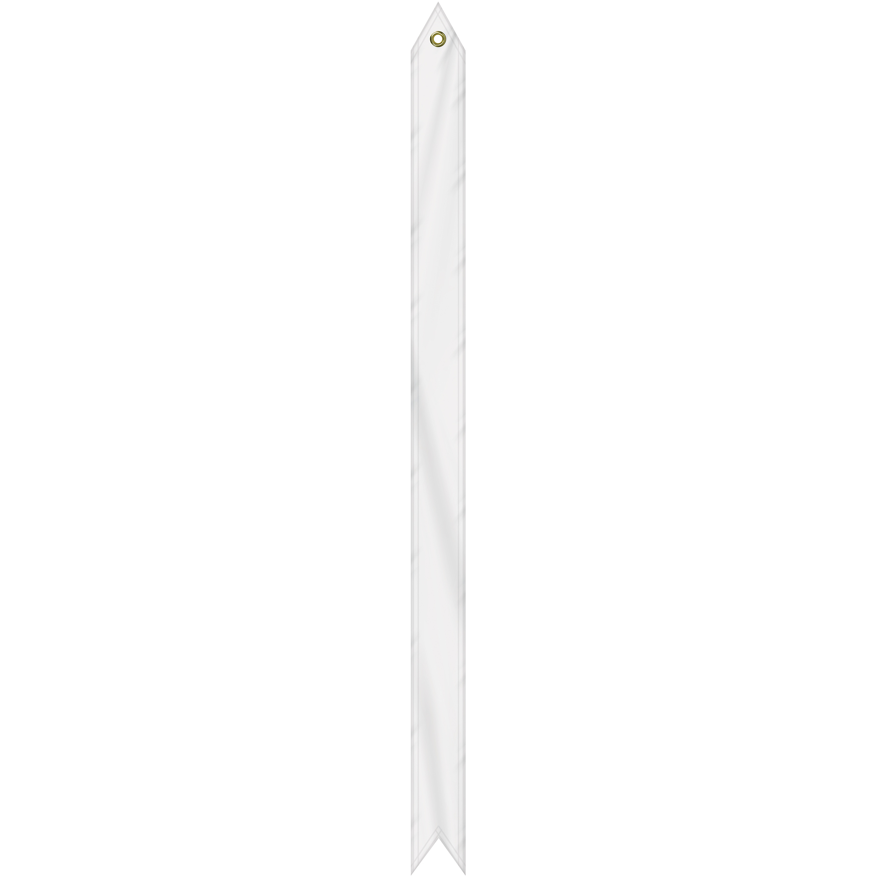 2 1/4" x 36" Custom Printed Nylon Streamer 1