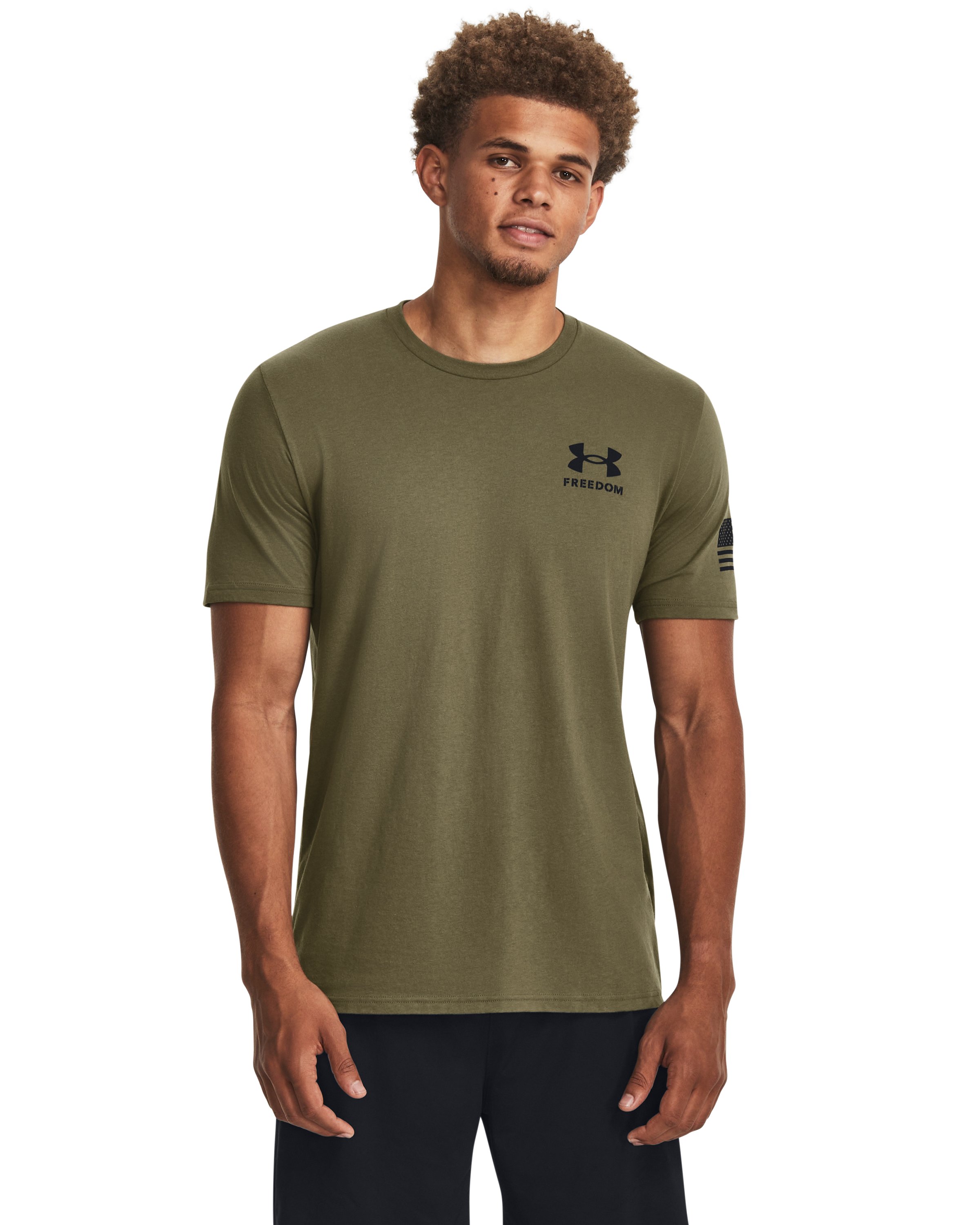 UA Freedom Flag Camo Men's T-Shirt 5