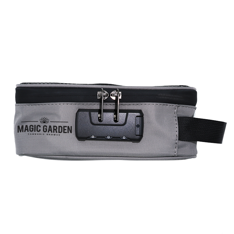 Custom Carbon Smell Proof Stash Carrying Case with Combination Lock 2