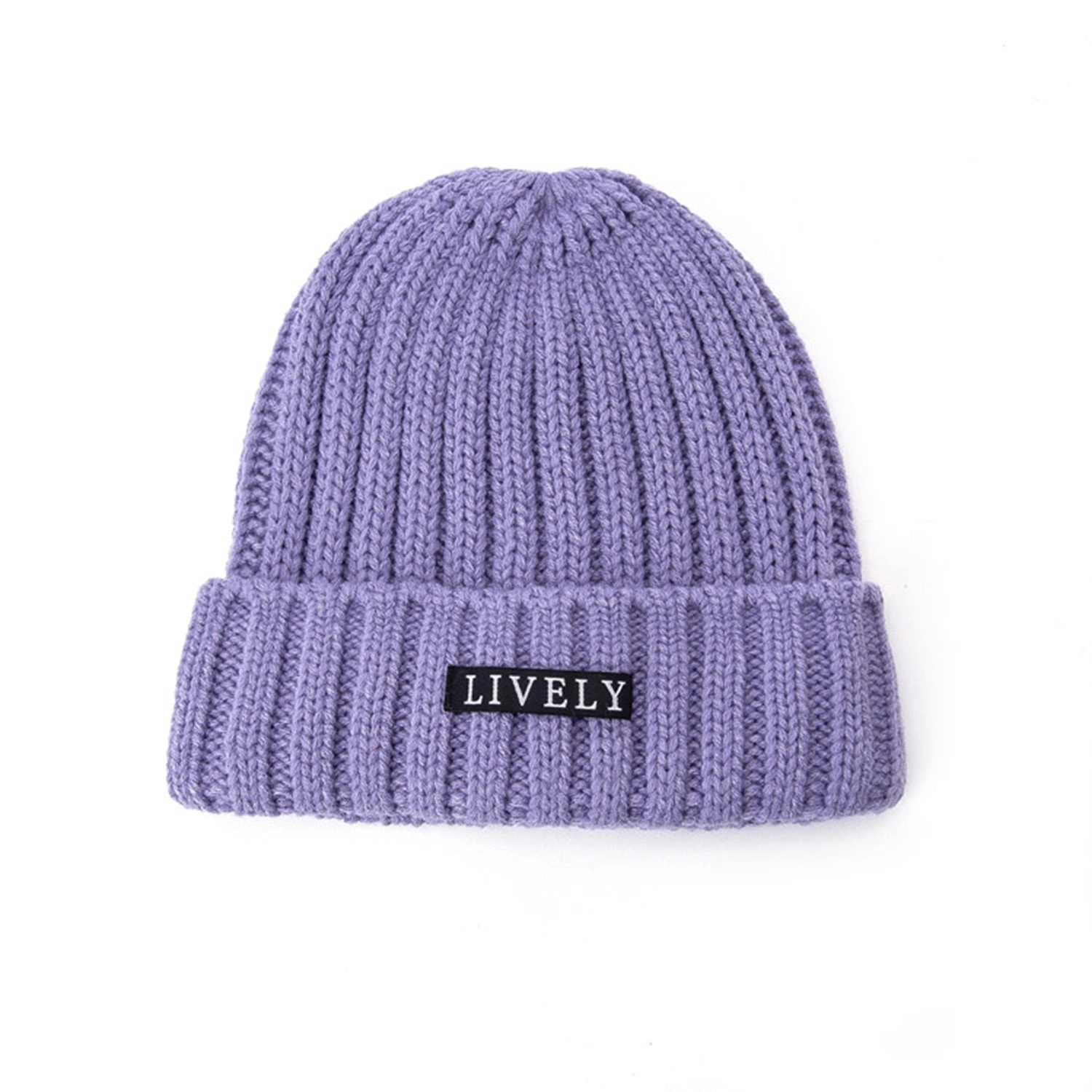 Patch Winter Knit Beanie 12