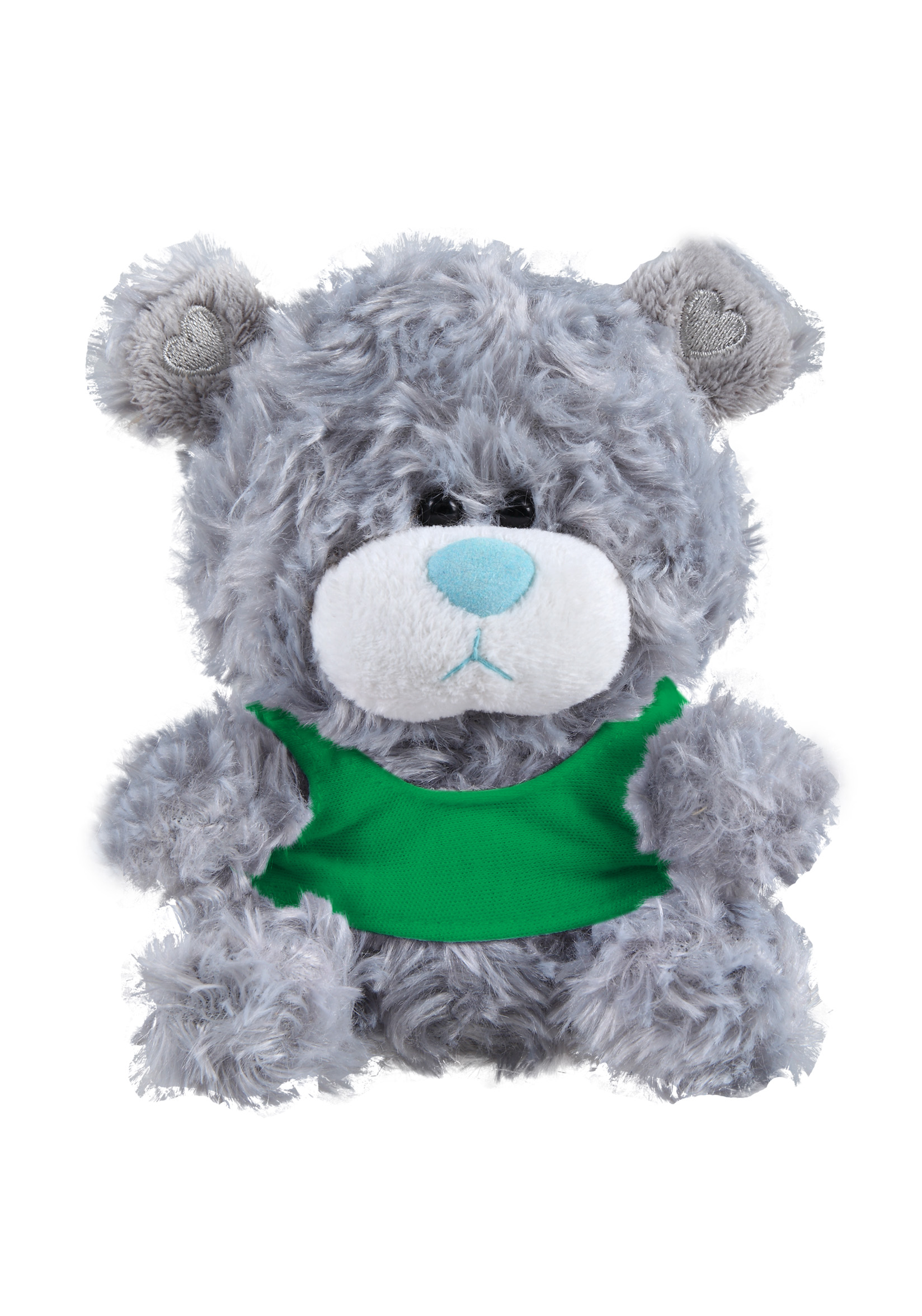 Soft Plush Gray Qbear with Tank top 4