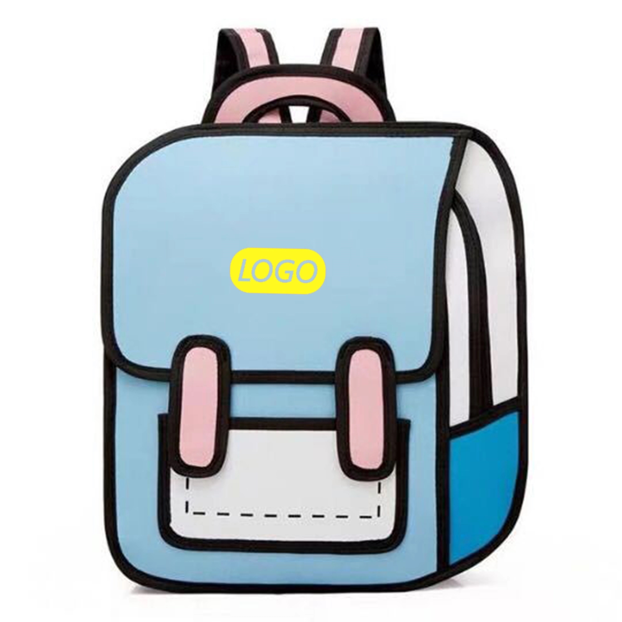 Canvas Cartoon Backpack 6