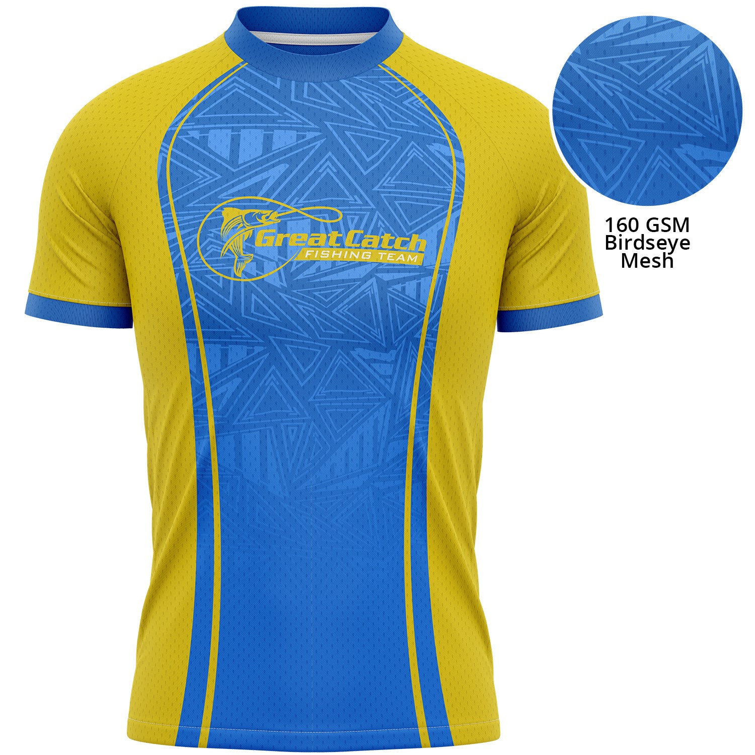 Youth 160 GSM Birdseye Mesh Performance Short Sleeve T-Shirt 1