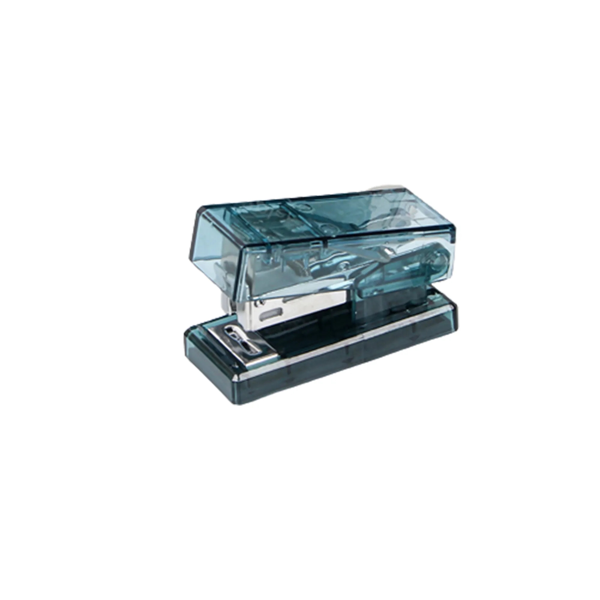 Small Handheld Transparent Stapler With Staples 4