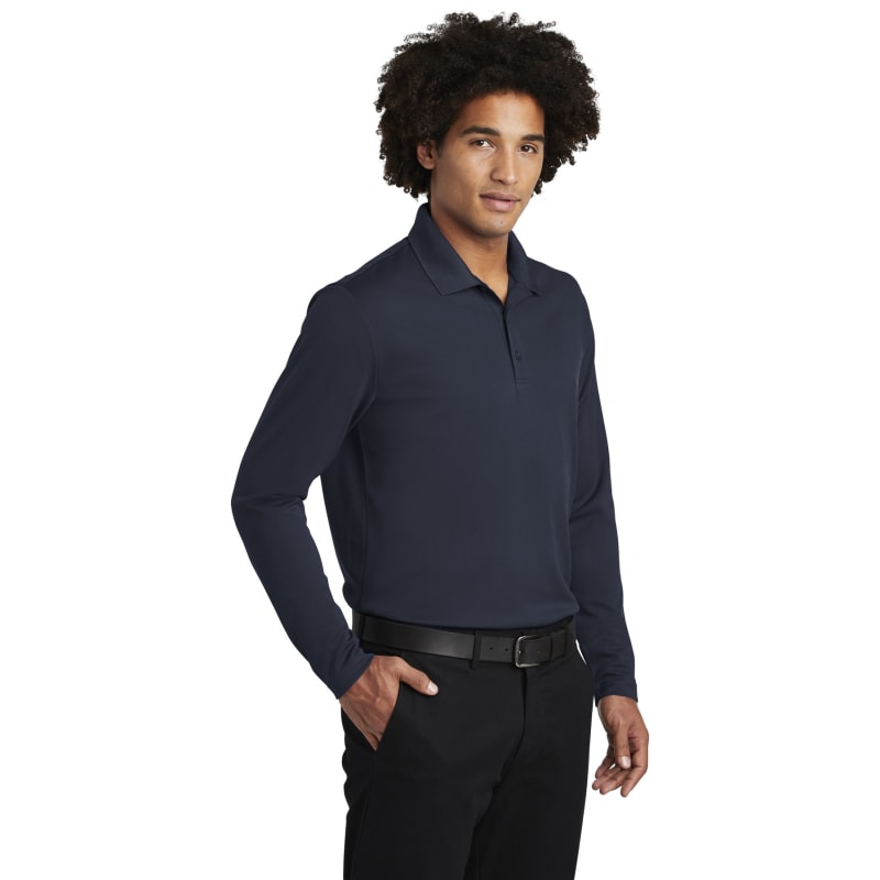 Sport-Tek PosiCharge RacerMesh Long Sleeve Polo. 29